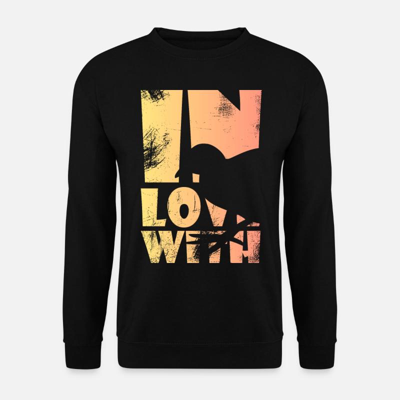Quail Coot Love - Unisex Sweatshirt - black