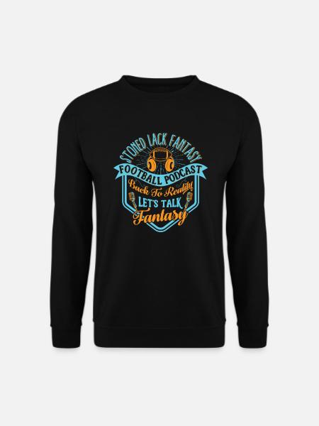 Lets talk fantasy - Unisex Sweatshirt - black