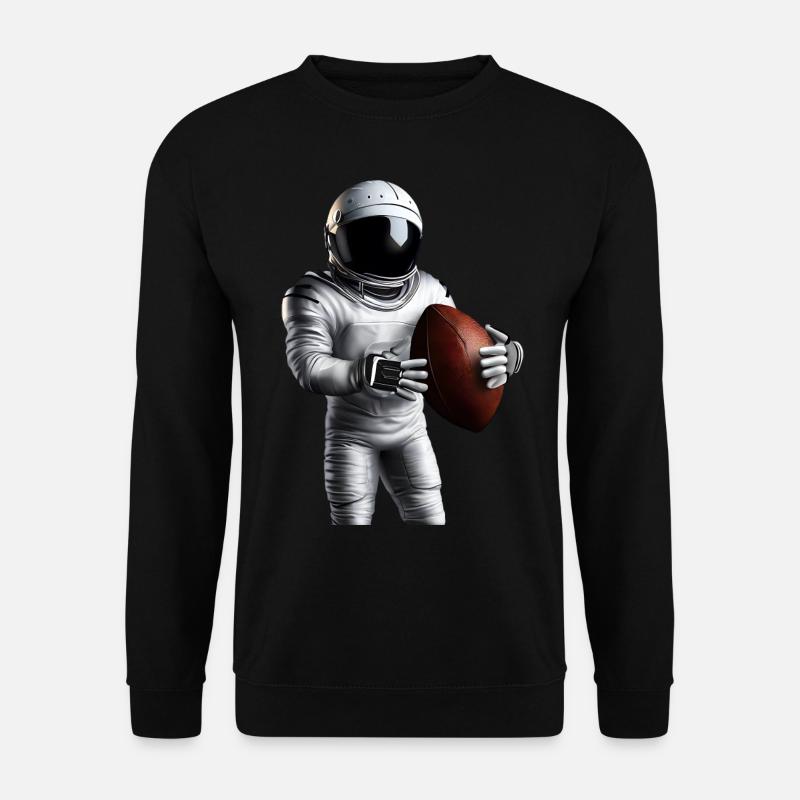 Touchdown in space - Unisex Sweatshirt - black