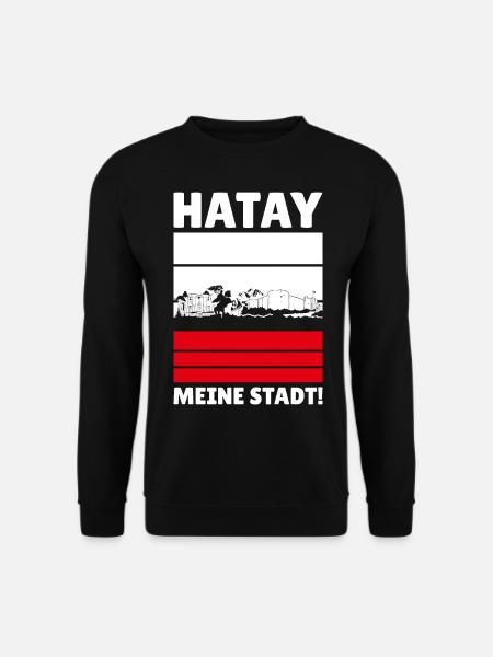 Hatay - Meine Stadt! - Unisex Pullover - Schwarz