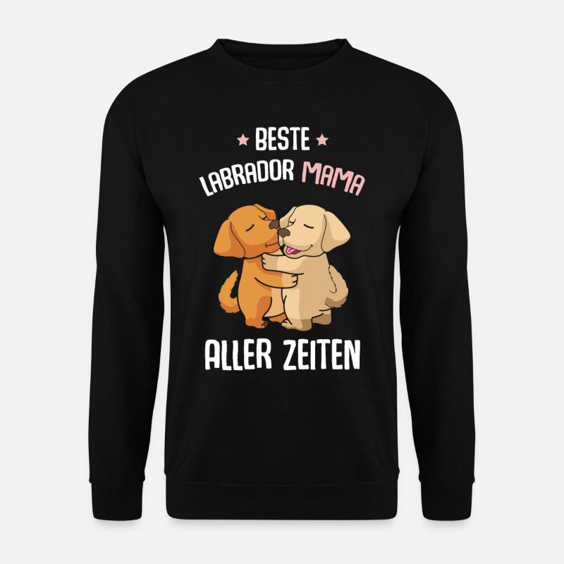 Best Labrador Mom - Unisex Sweatshirt - black