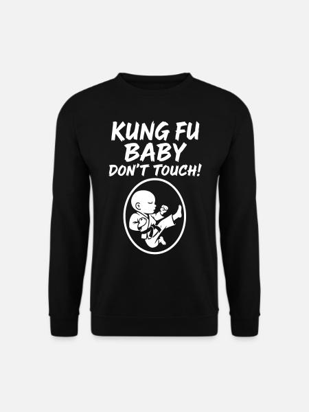 Kung Fu Baby - Unisex Pullover - Schwarz