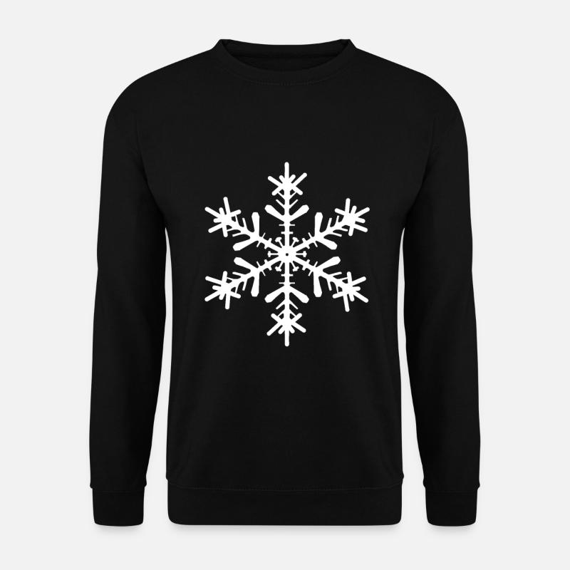 snow star - Unisex Sweatshirt - black