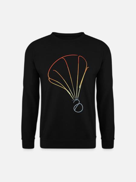 Croquis rétro du volant - Sweat-shirt Unisexe - noir
