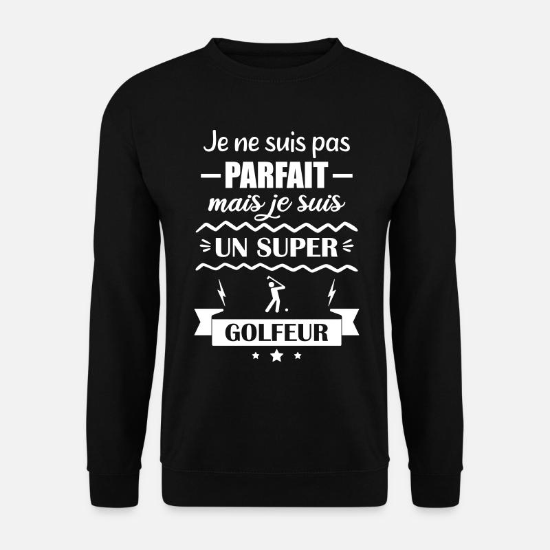 Super Golfer Golf - Unisex Sweatshirt - black