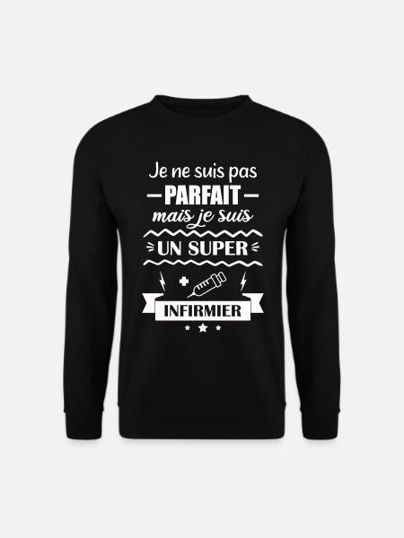 Super Infirmier Hôpital Soins - Sweat-shirt Unisexe - noir
