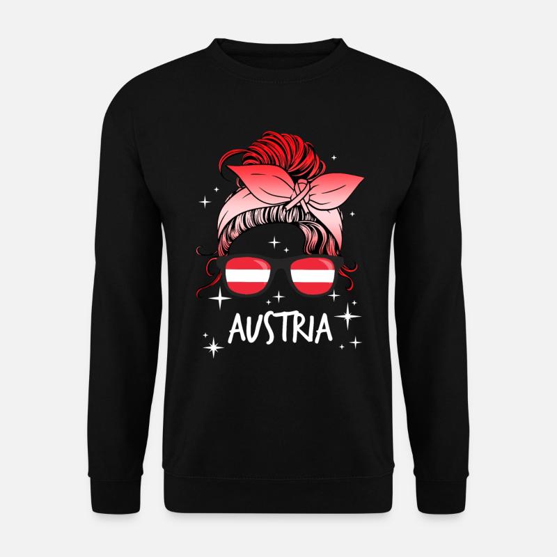 Austria - Unisex Sweatshirt - black