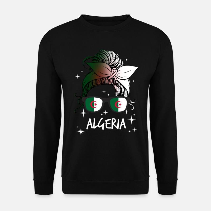 Algeria - Unisex Sweatshirt - black