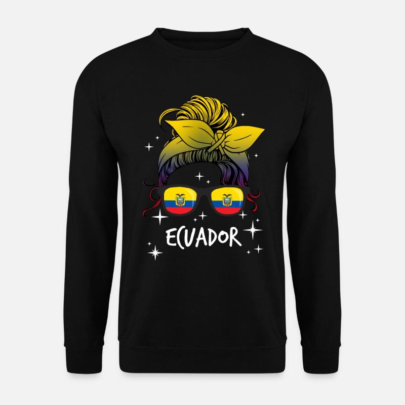 Ecuador - Unisex Pullover - Schwarz