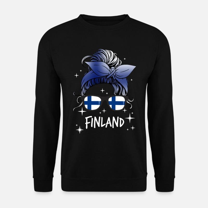 Finland - Unisex Sweatshirt - black