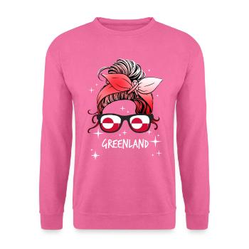 Greenland - Unisex Sweatshirt - pink - Front