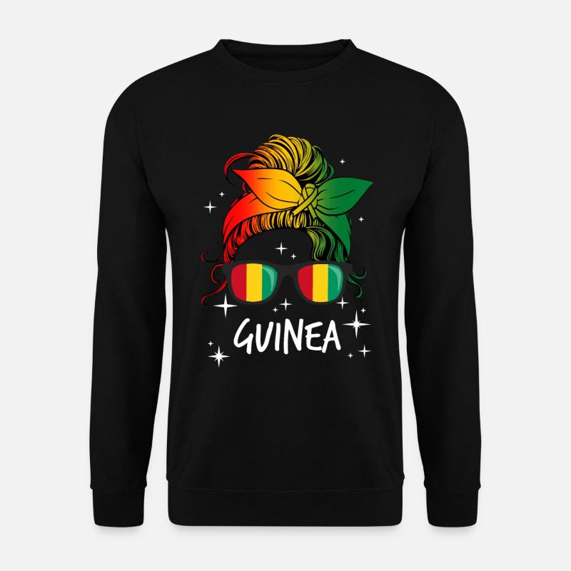 Guinea - Unisex Pullover - Schwarz