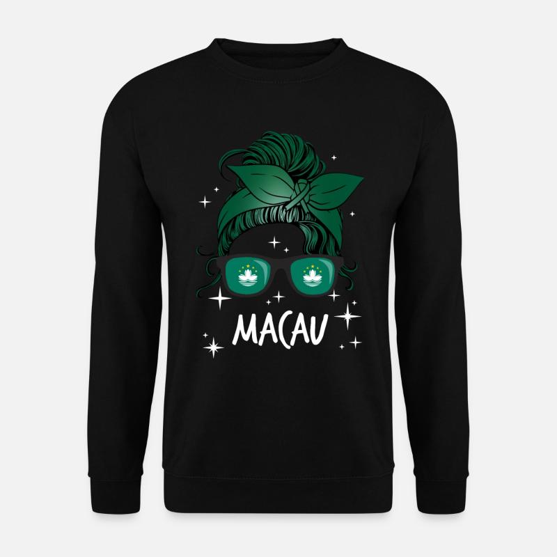Macau - Unisex Pullover - Schwarz