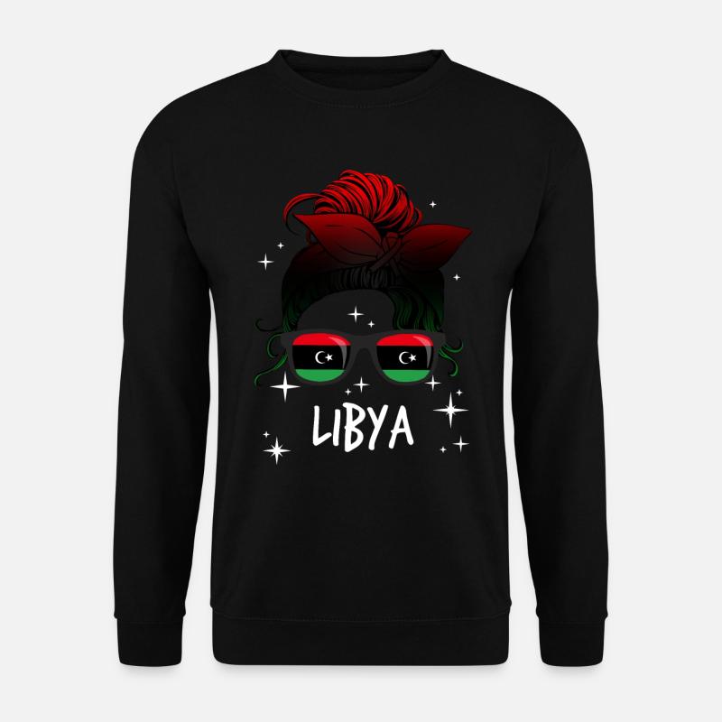Libyen - Unisex Pullover - Schwarz