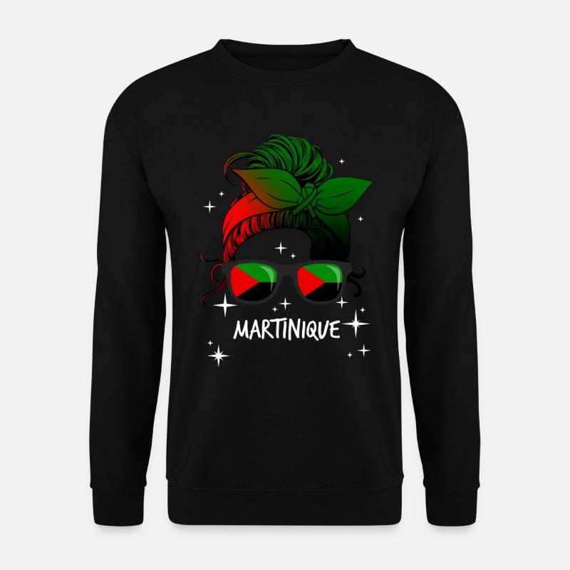 Martinique - Unisex Pullover - Schwarz
