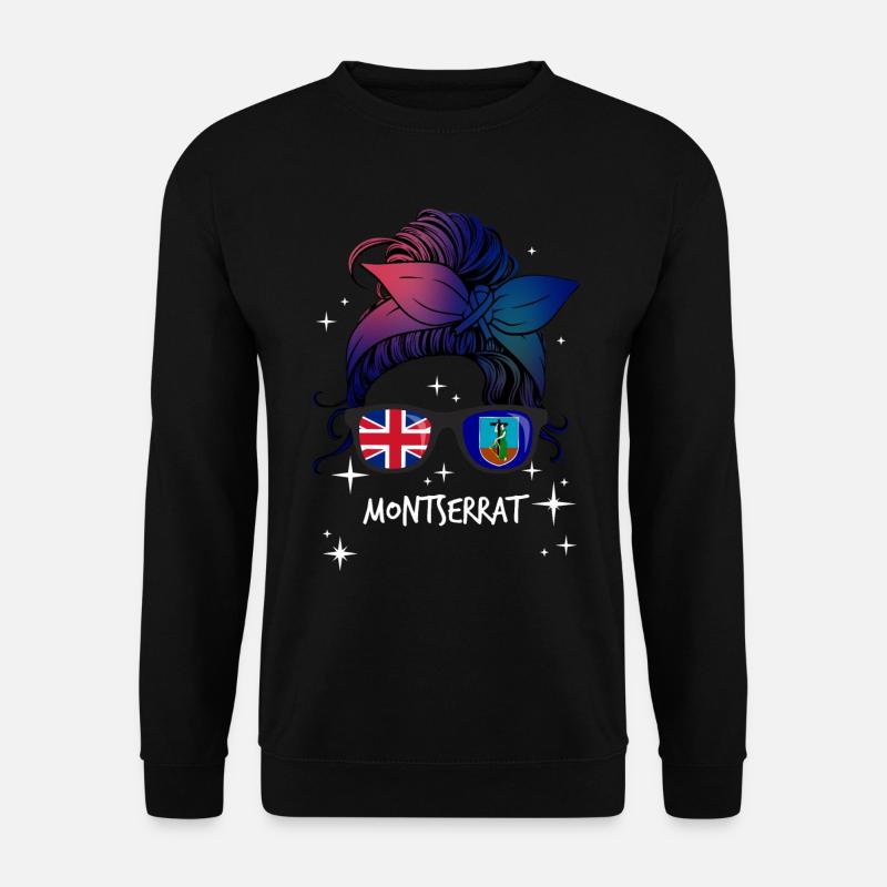 Montserrat - Unisex Sweatshirt - black
