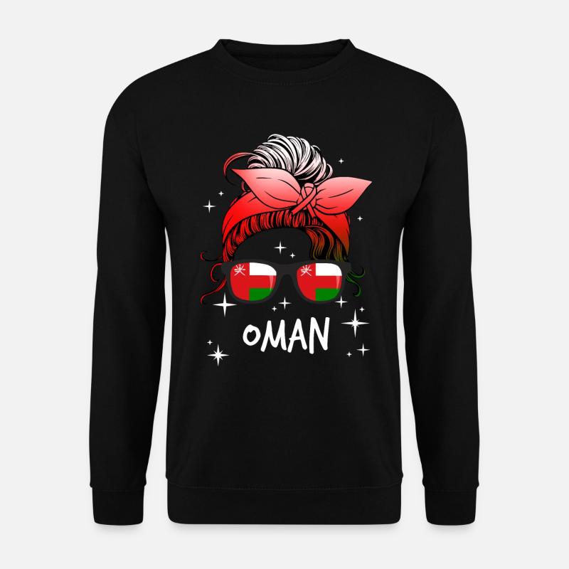 Oman - Unisex Pullover - Schwarz
