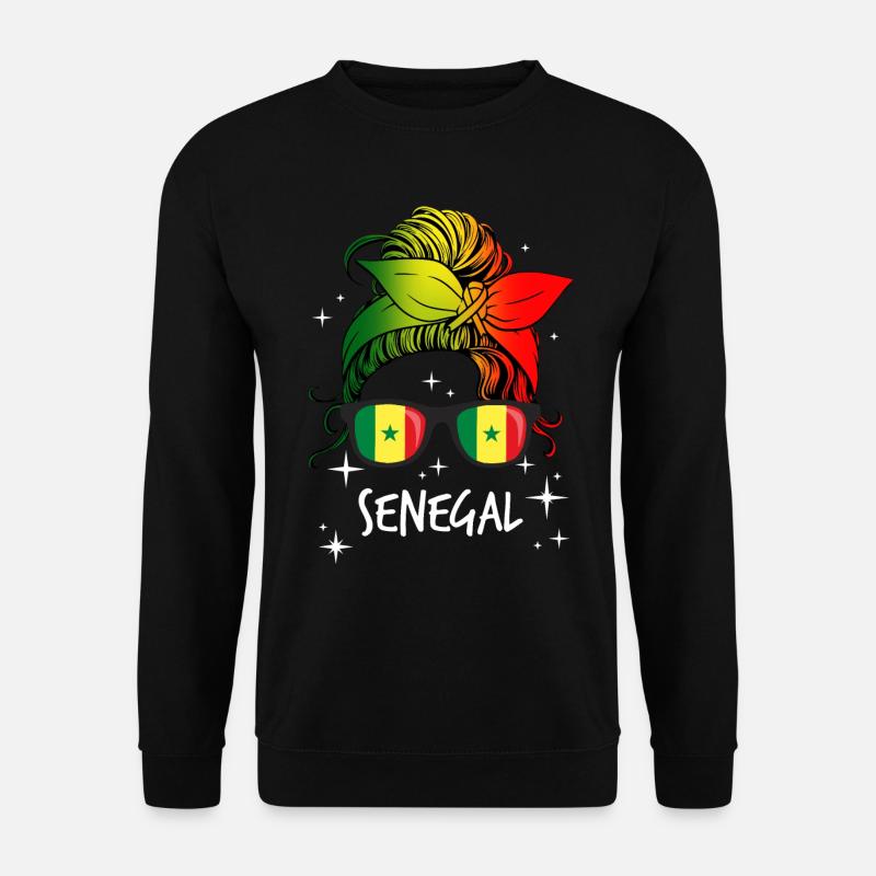 Senegal - Unisex Sweatshirt - black