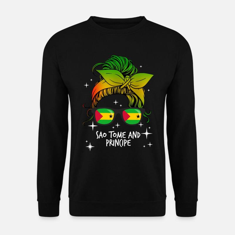 Sao Tome and Principe - Unisex Sweatshirt - black