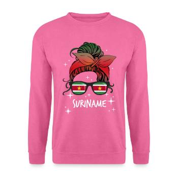 Suriname - Sweat-shirt Unisexe - rose - Devant