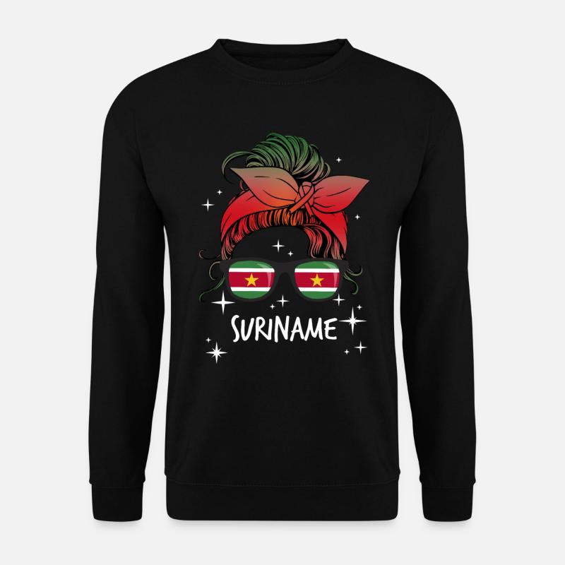 Suriname - Unisex Pullover - Schwarz