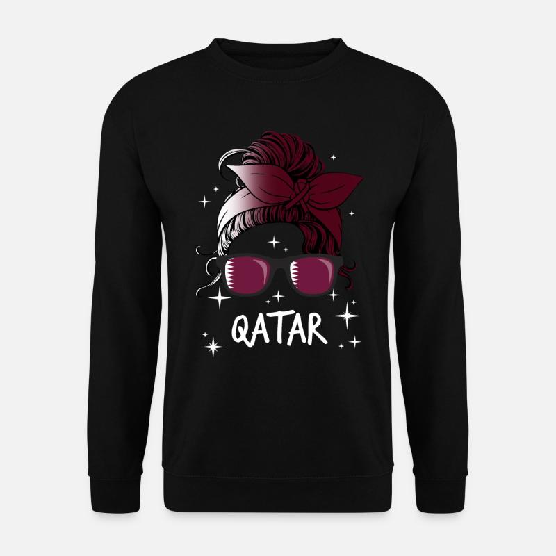 Qatar - Unisex Sweatshirt - black