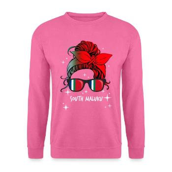 Maluku du Sud - Sweat-shirt Unisexe - rose - Devant