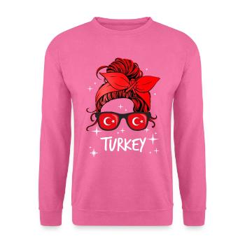 Türkei - Unisex Pullover - Pink - Vorne