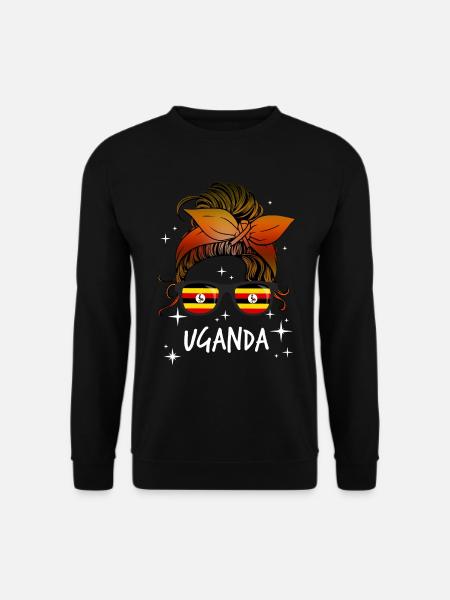 Uganda - Unisex Sweatshirt - black