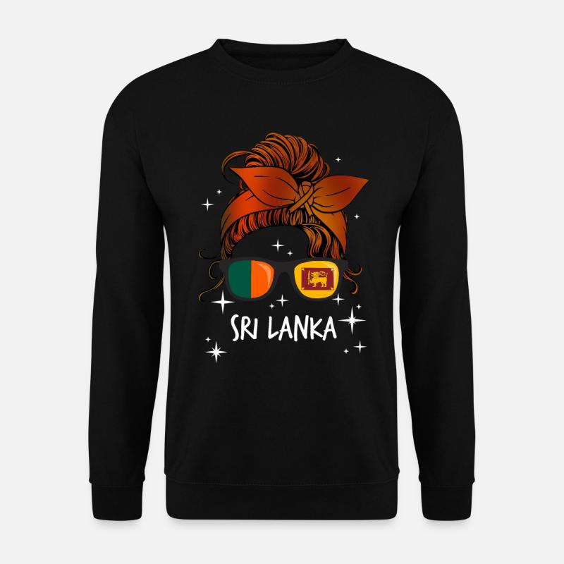 Sri Lanka - Unisex Pullover - Schwarz