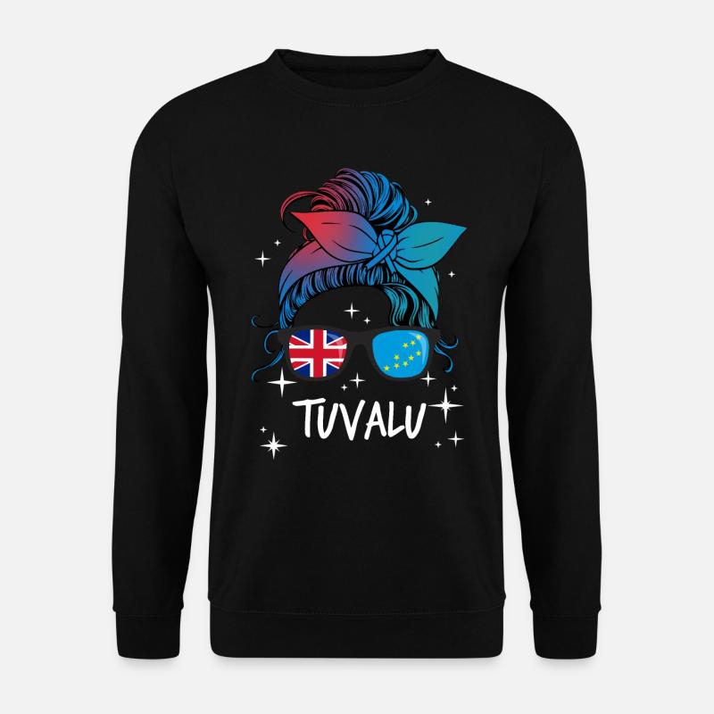 Tuvalu - Unisex Pullover - Schwarz