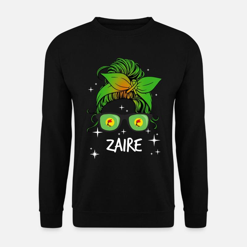 Zaire - Unisex Pullover - Schwarz