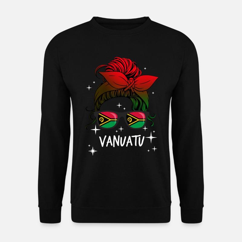Vanuatu - Unisex Pullover - Schwarz