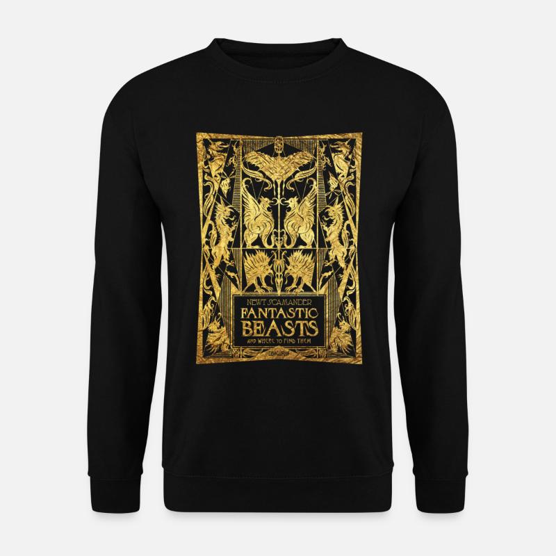 Fantastic Beasts Book Cover - Unisex Sweatshirt - black