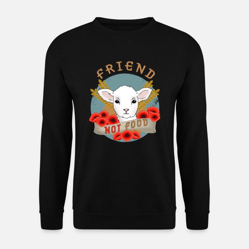 Schaf Geschenkidee - Unisex Pullover - Schwarz