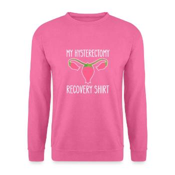 Meine Hysterektomie-Erholung - Unisex Pullover - Pink - Vorne