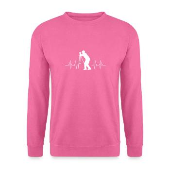 Cartographe. Arpentage. Géomètre - Sweat-shirt Unisexe - rose - Devant