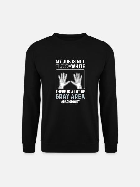 Röntgentechniker. Röntgenassistent. Radiologe - Unisex Pullover - Schwarz