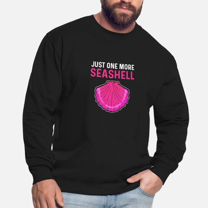 Beachcombing. Only one shell left Unisex Sweatshirt
