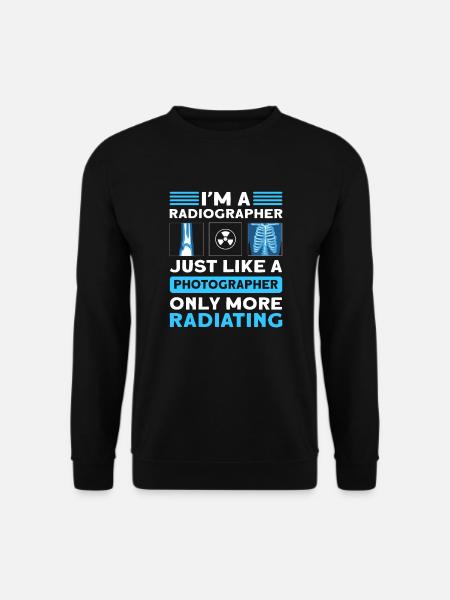 Röntgentechniker. Röntgenassistent. Radiologe - Unisex Pullover - Schwarz