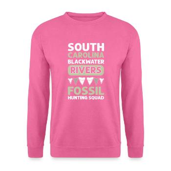 South Carolina Blackrivers Fossilienzahnjagd - Unisex Pullover - Pink - Vorne