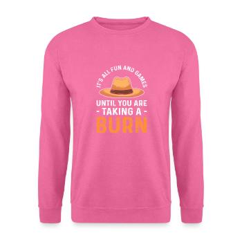 Détective privé. Espion secret. Détective privé - Sweat-shirt Unisexe - rose - Devant