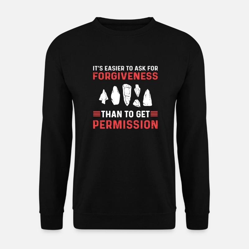 Collecting artifacts. Arrowhead fighter. - Unisex Sweatshirt - black