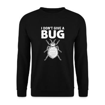Ich Gebe Keinen Bug. Kammerjäger. - Unisex Pullover - Schwarz - Vorne - Alina (178cm) & Michal (187cm)