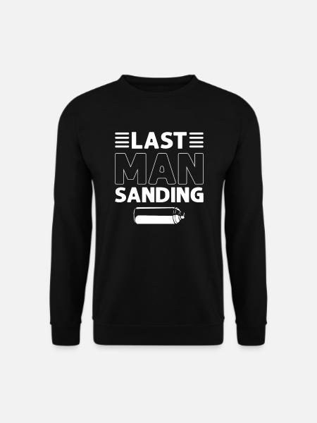 Auto -Detailer. Letzter Mann Schleifen. Kfz - Unisex Pullover - Schwarz