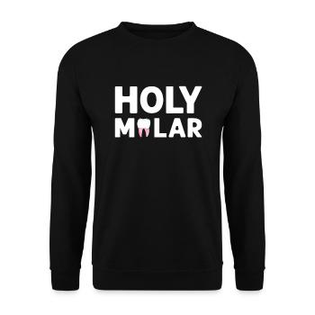 Saint Molar. Orthodontics - Unisex Sweatshirt - black - Front - Alina (178cm) & Michal (187cm)
