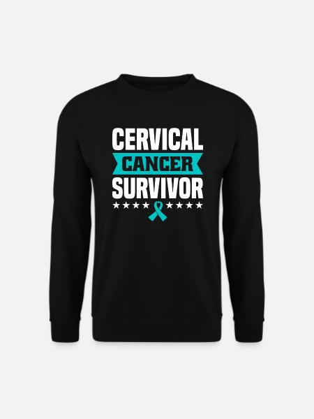 Cervical cancer warriors. - Unisex Sweatshirt - black