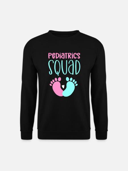 Pediatric cadres. Paediatric nurse - Unisex Sweatshirt - black