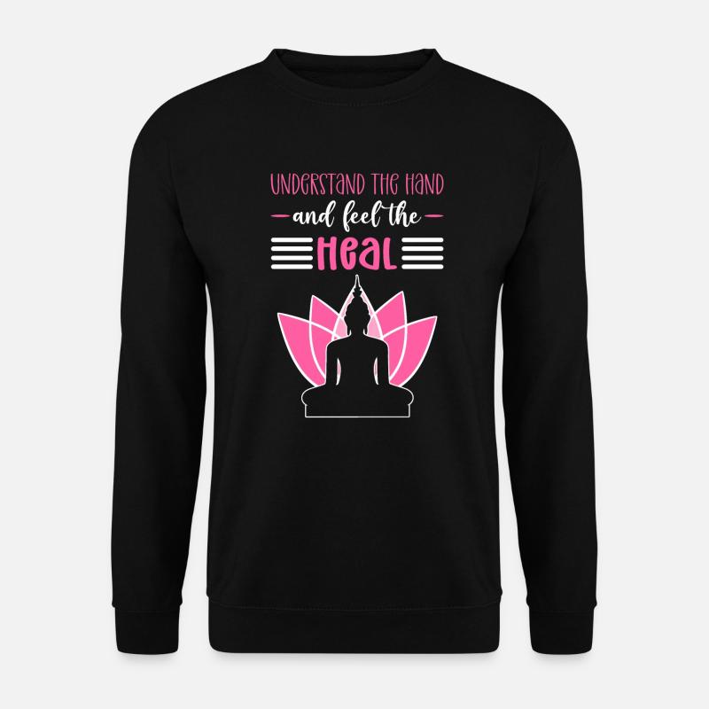 Comprendre la main - Sweat-shirt Unisexe - noir