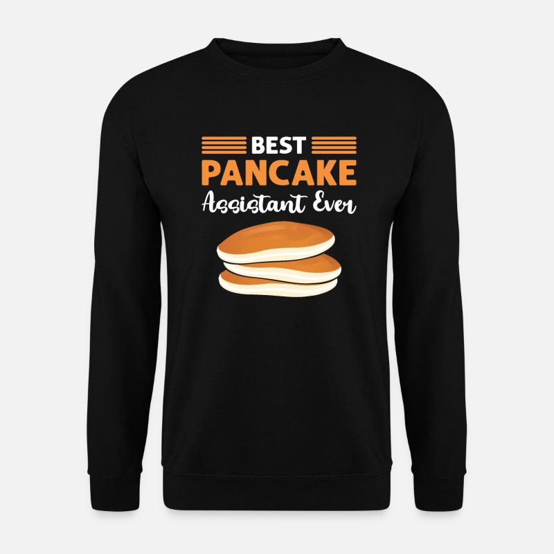 Bester Pfannkuchen-Assistent Aller Zeiten. - Unisex Pullover - Schwarz